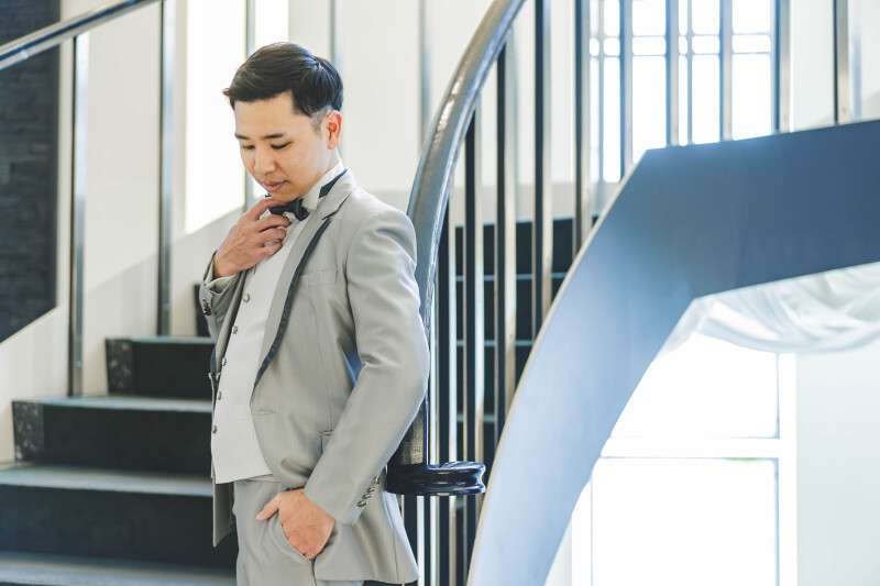 クールに決めて