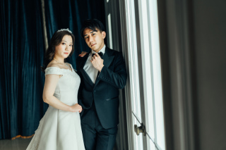 洋装スタジオフォト