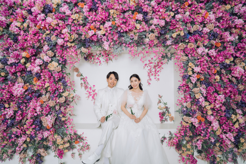 リシアンでの撮影は韓国フォト撮影!