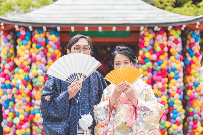 カラフルなお守りの中で可愛らしい一枚を