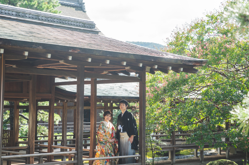 寺院内でも撮影、より趣溢れる一枚に
