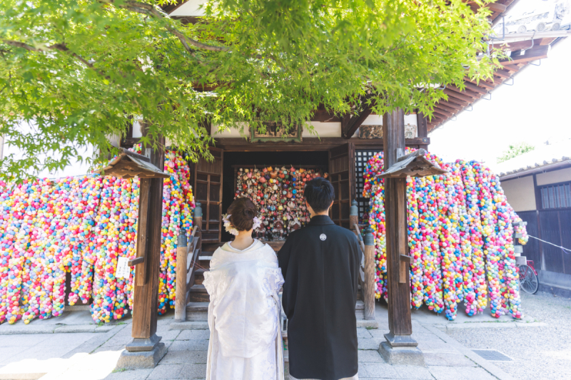八坂庚申堂でこれからの人生の幸せを祈って