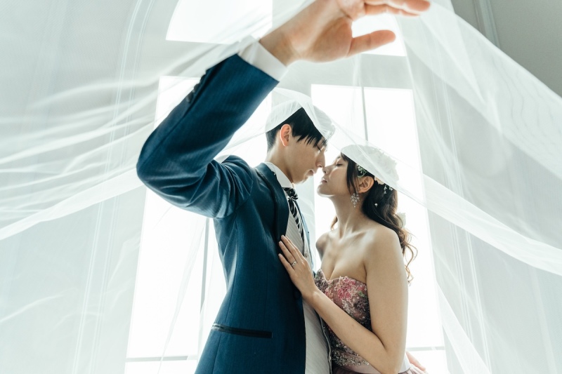 ベールでふんわり