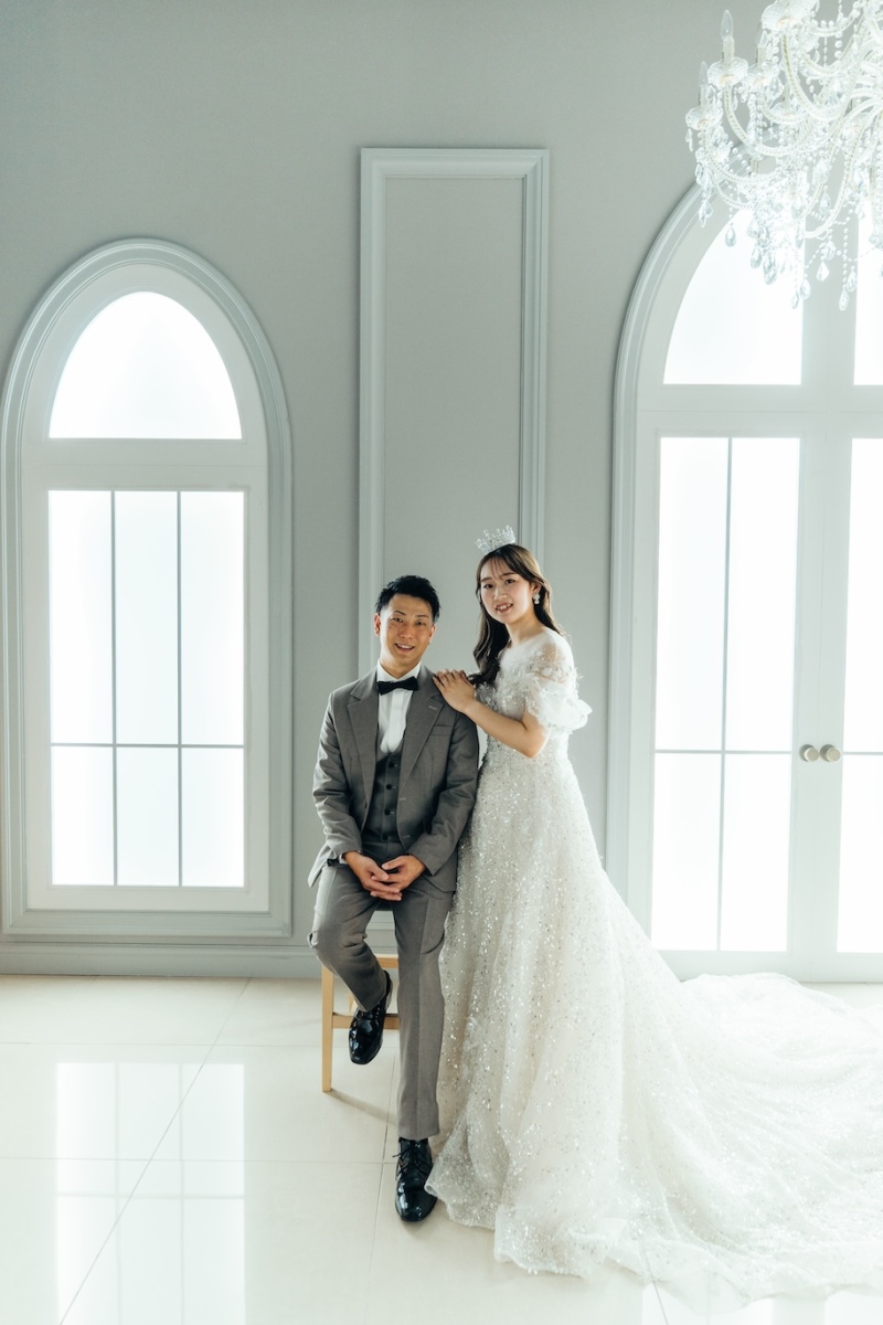 韓国スタジオで雑誌のようなお写真を