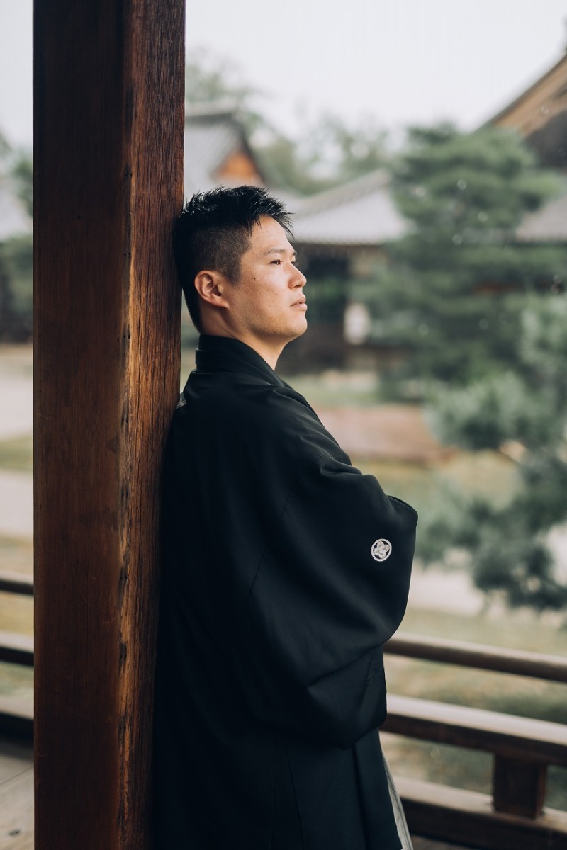 新郎様ソロショット