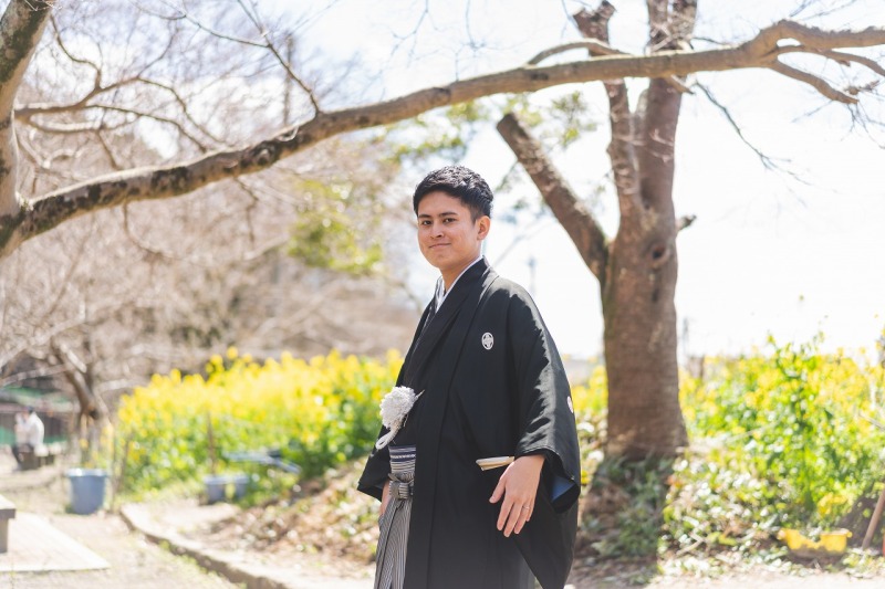 ご新郎様ソロショット