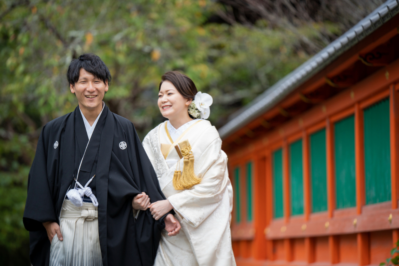 景色も施設も美しい、和装映えする京都寺院で撮影