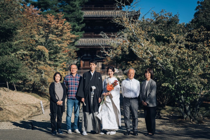 家族写真で素敵な思い出に