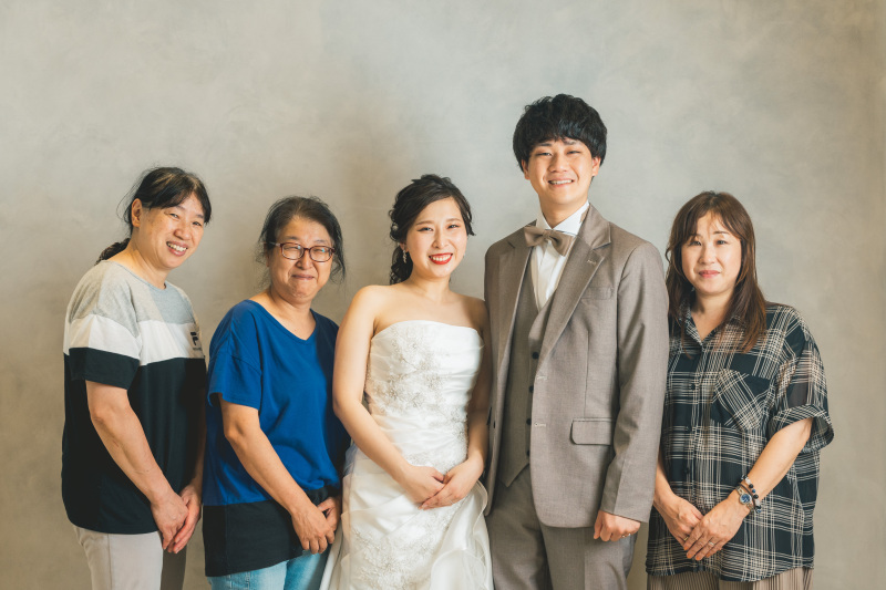 大切な方々との撮影も承っております