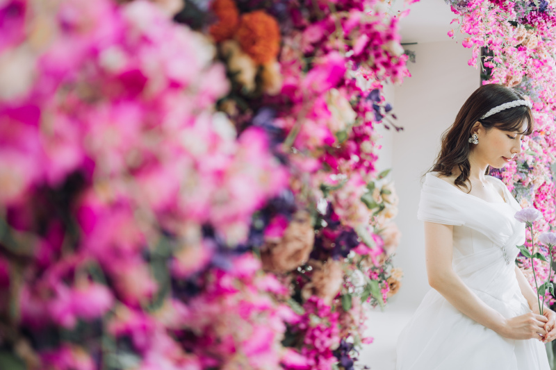 フォトジェニックなソロショットを