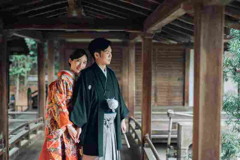 和装ロケーション撮影（毘沙門堂）×　洋装スタジオ撮影