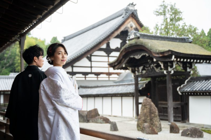 洋装スタジオ×和装ロケーション
