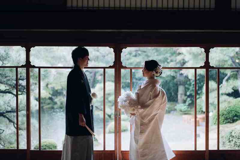 和の雰囲気漂う白河院で