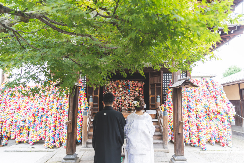 フォトジェニックな八坂庚申堂でこれからを祈って