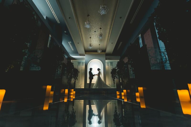 バージンロードに…