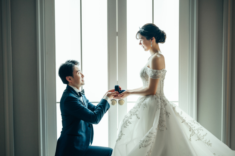 光に包まれながら