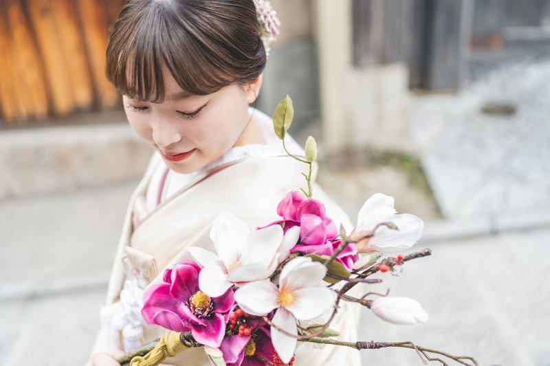 白無垢ソロショット