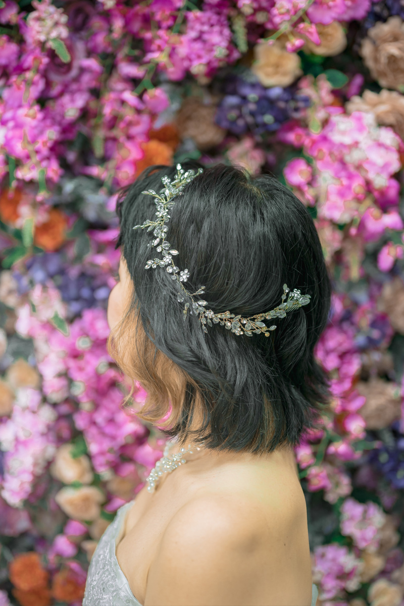 ヘッドドレスがキラリ☆彡