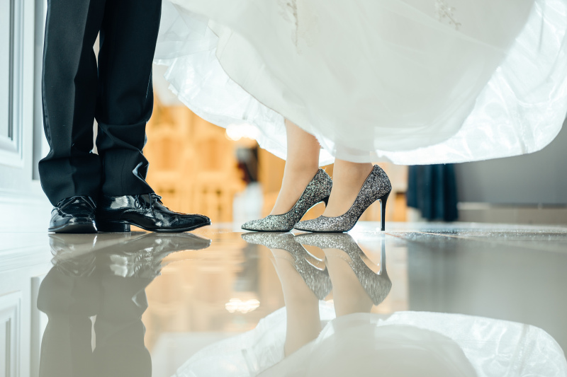 オシャレな足元ショット