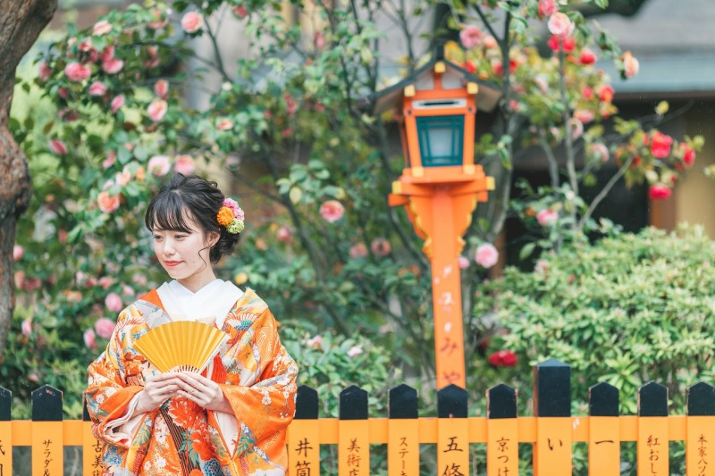 新婦様のソロショット