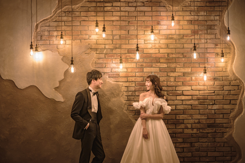 見つめ合いショット