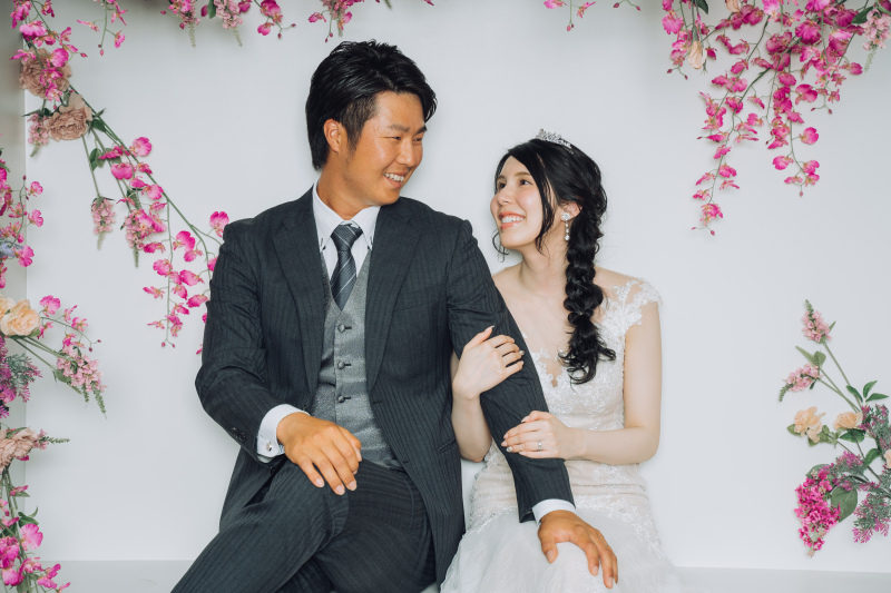 見つめ合うお二人