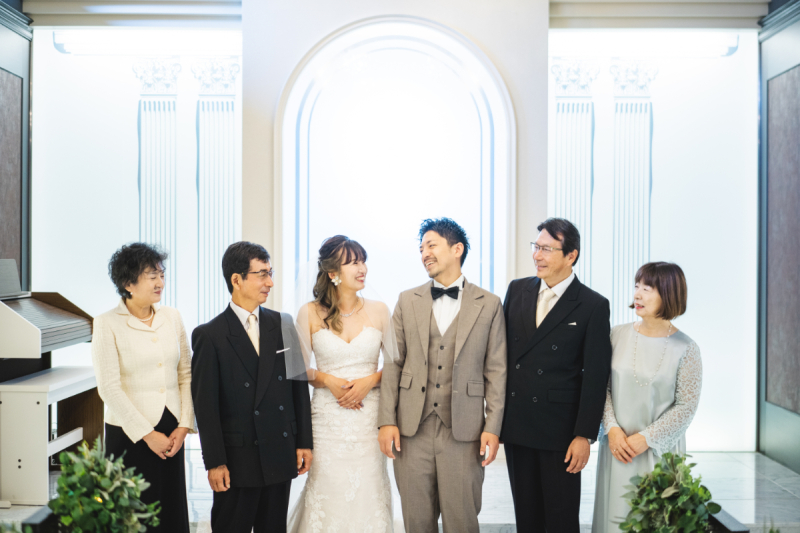 最後は家族そろって！