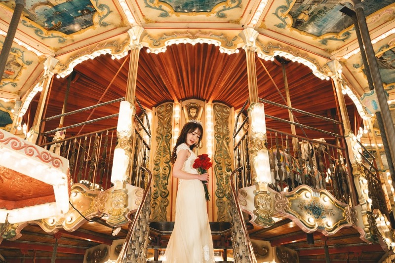 新婦様のソロショット