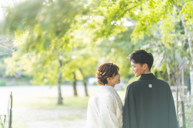 自然のもたらす柔らかな光の中で幻想的な一枚