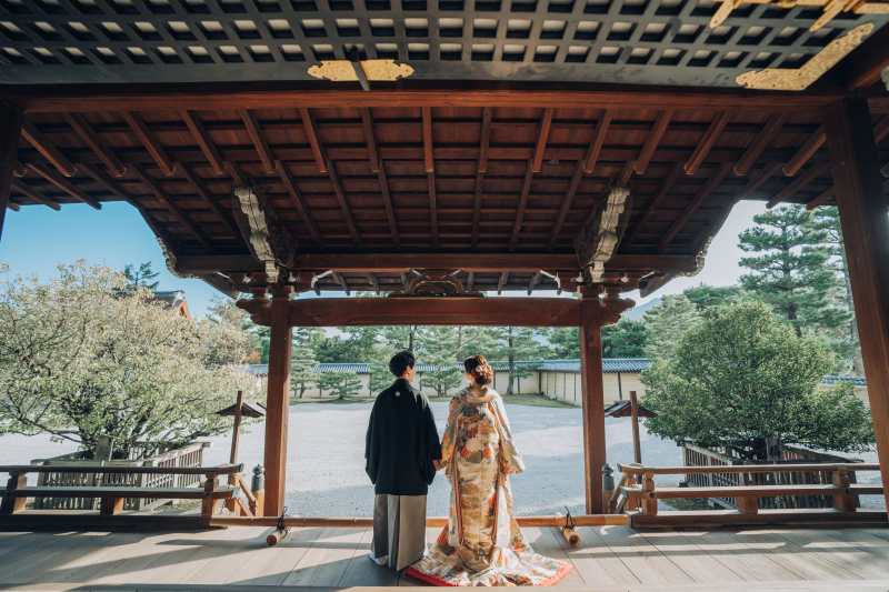 秋晴れの空に、存在感抜群の天井