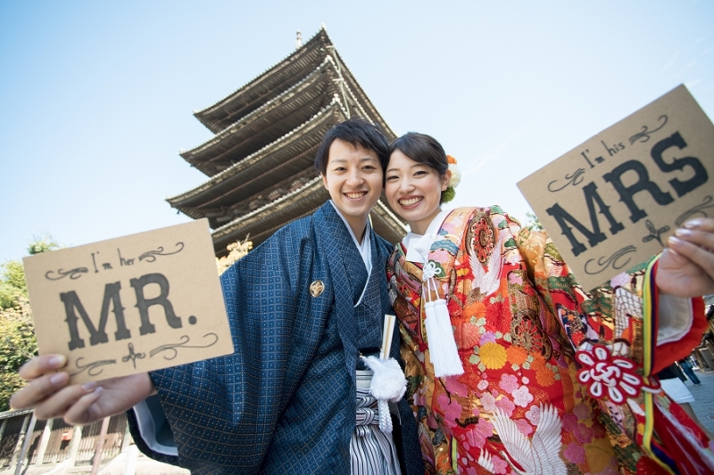八坂の塔で