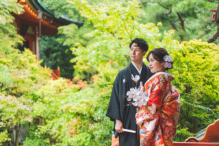 和装ロケーションフォト【毘沙門堂】