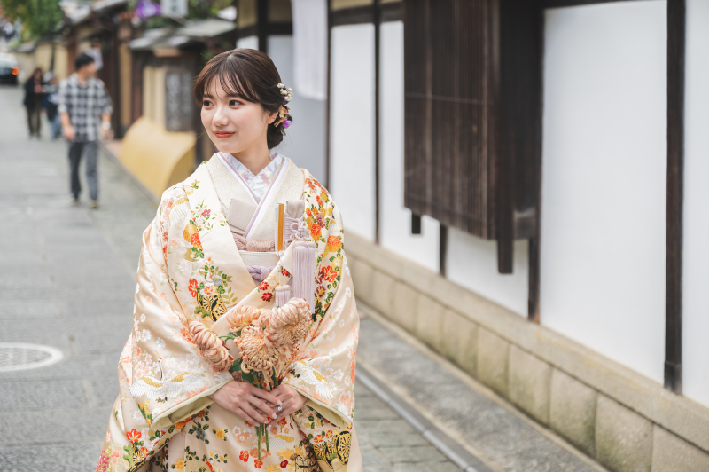 新婦様のソロショット