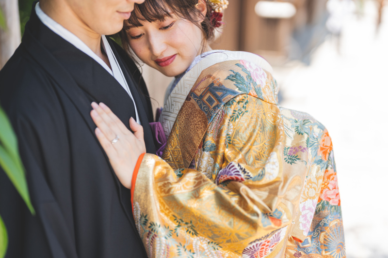 ぴったり寄り添い