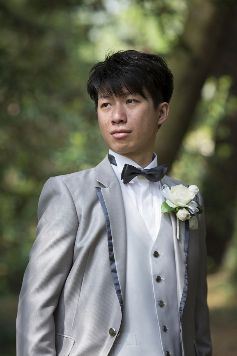 新郎さまソロ写真