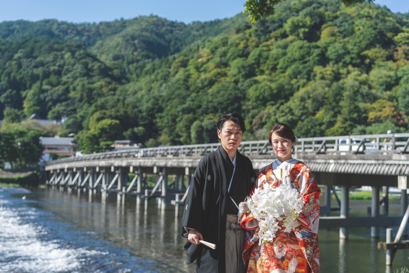 風情溢れる景色の中で