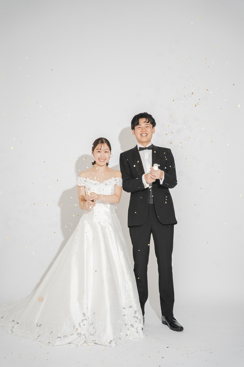 コンフェッティを使用して