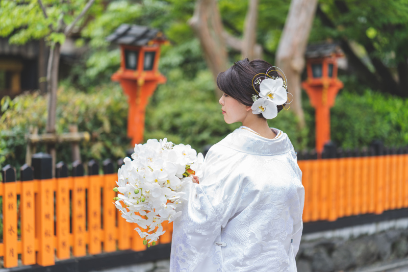 ヘッドドレスやブーケにもこだわりを