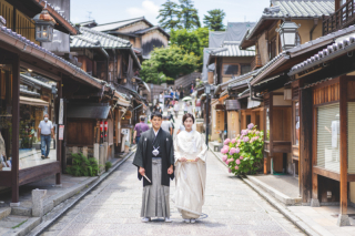 和装ロケーション×洋装スタジオフォト【東山×スタジオリシアン】