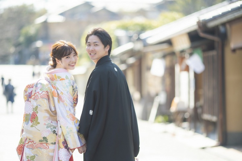 振り向きショット