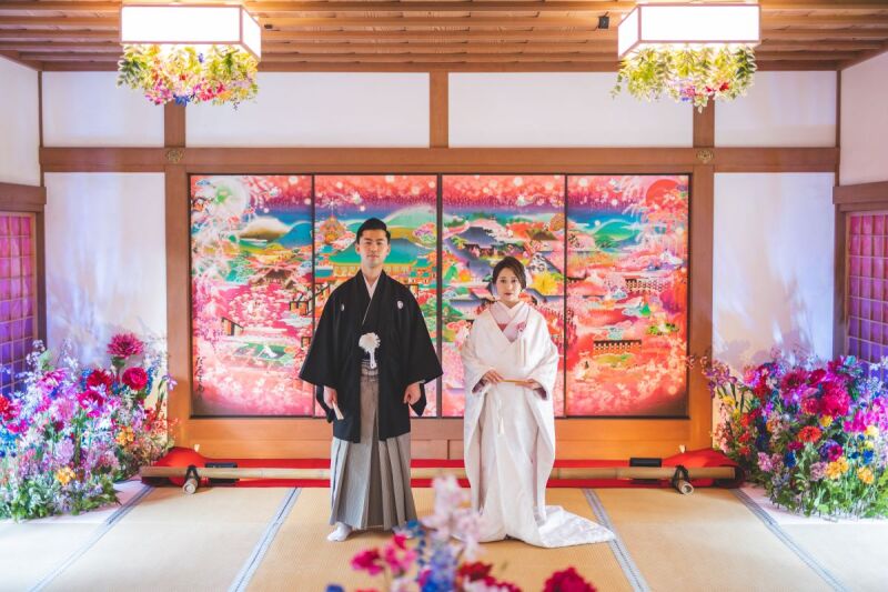 豪華絢爛な襖絵