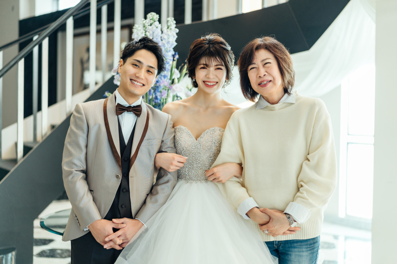 満面の笑みのご家族様