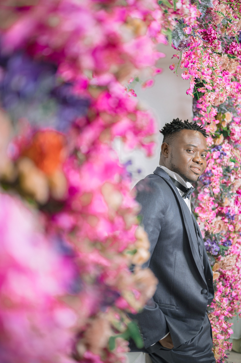 新郎様もソロショット♪