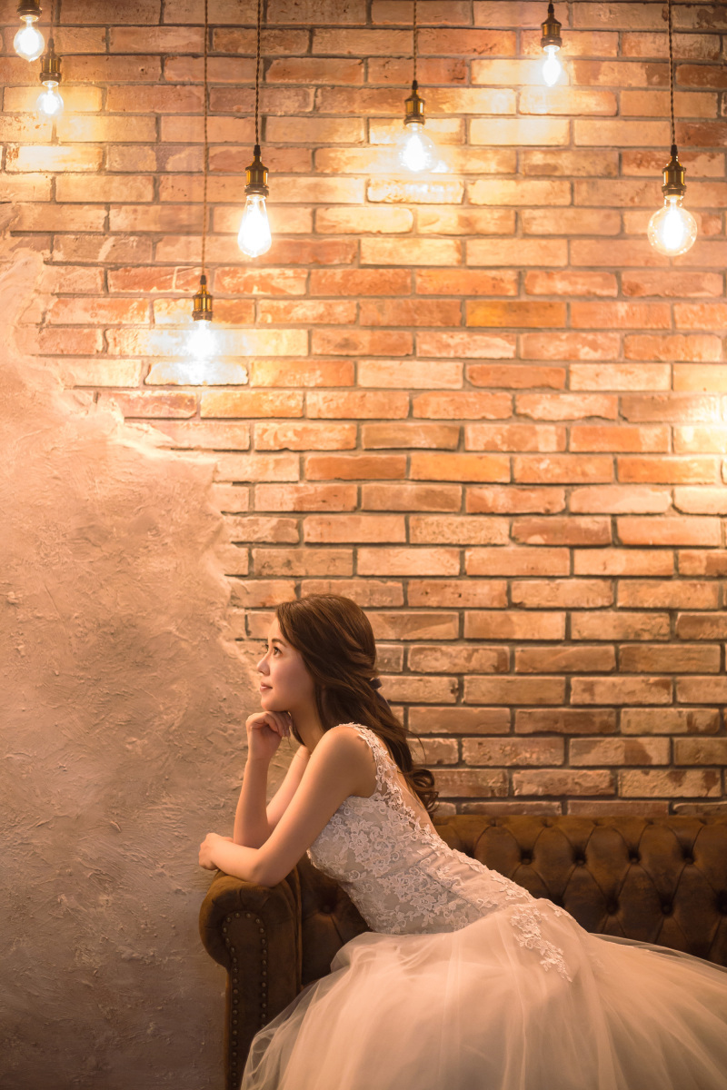 未来を見つめる花嫁