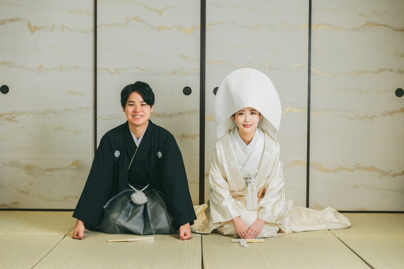 和装をスタジオでも