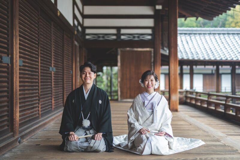 定番のお座りショット