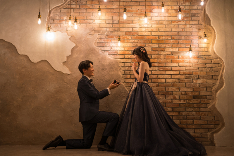 ドレスもタキシードもスタイルチェンジ!