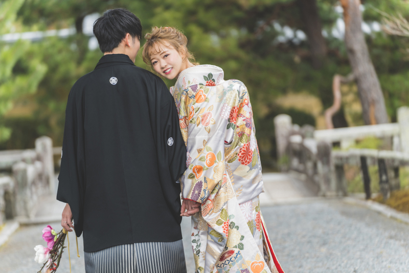 振り向きショット