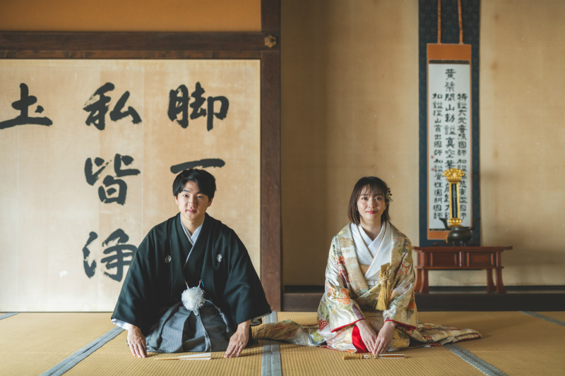 和装ロケーション撮影×洋装スタジオ撮影