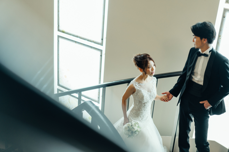 ロマンティックな撮影シーン